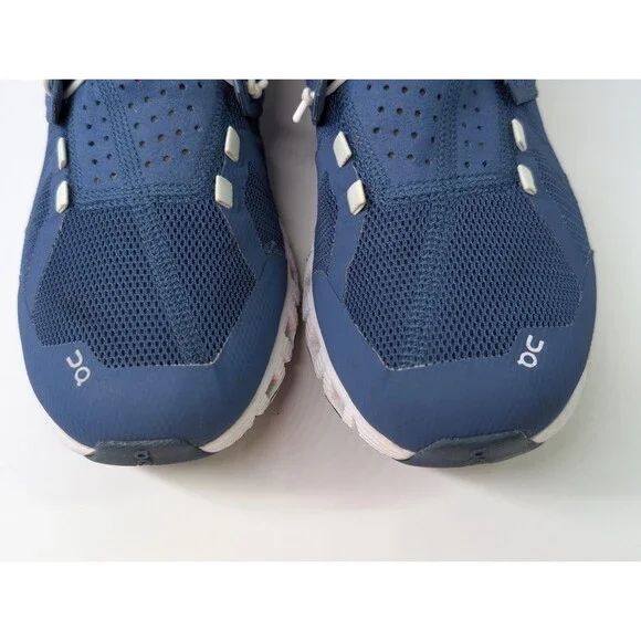 On Running Women’s Cloud Shoes Blue White Swiss Engineering US W10 - Picture 4 of 13